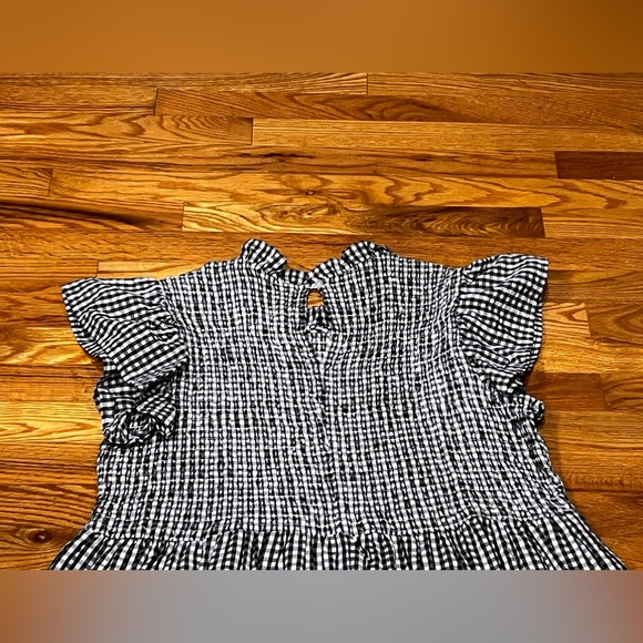 Time and Tru black and white checkered dress - Picture 4 of 4